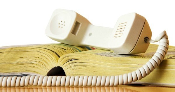 Old telephone